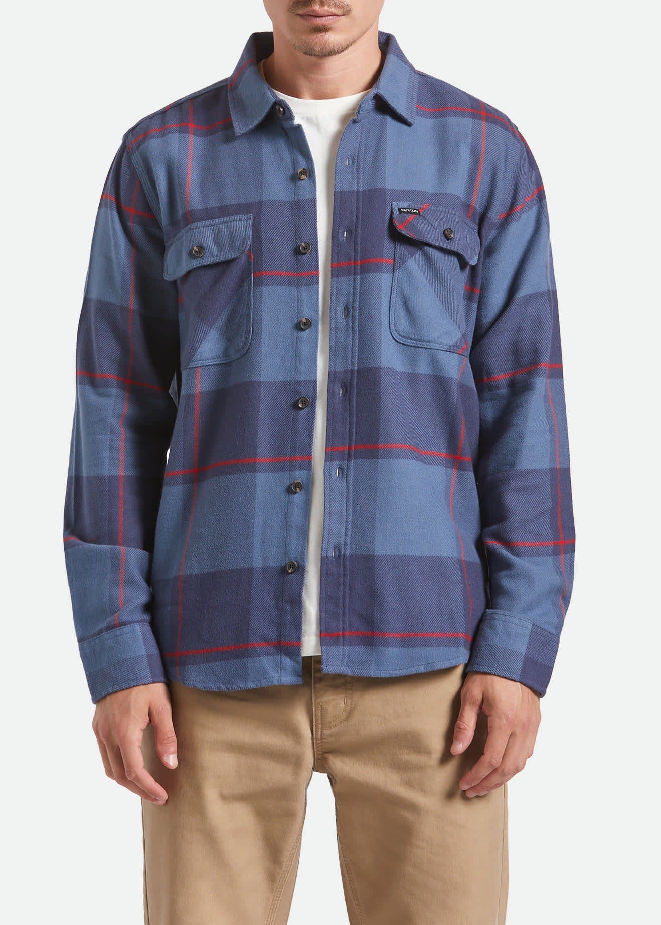 Bowery Flannel - Bering Sea / Mood Indigo / Adrenal