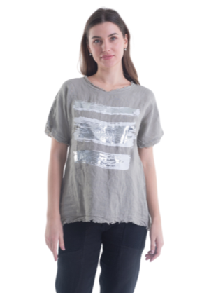 Linen Top - Fango