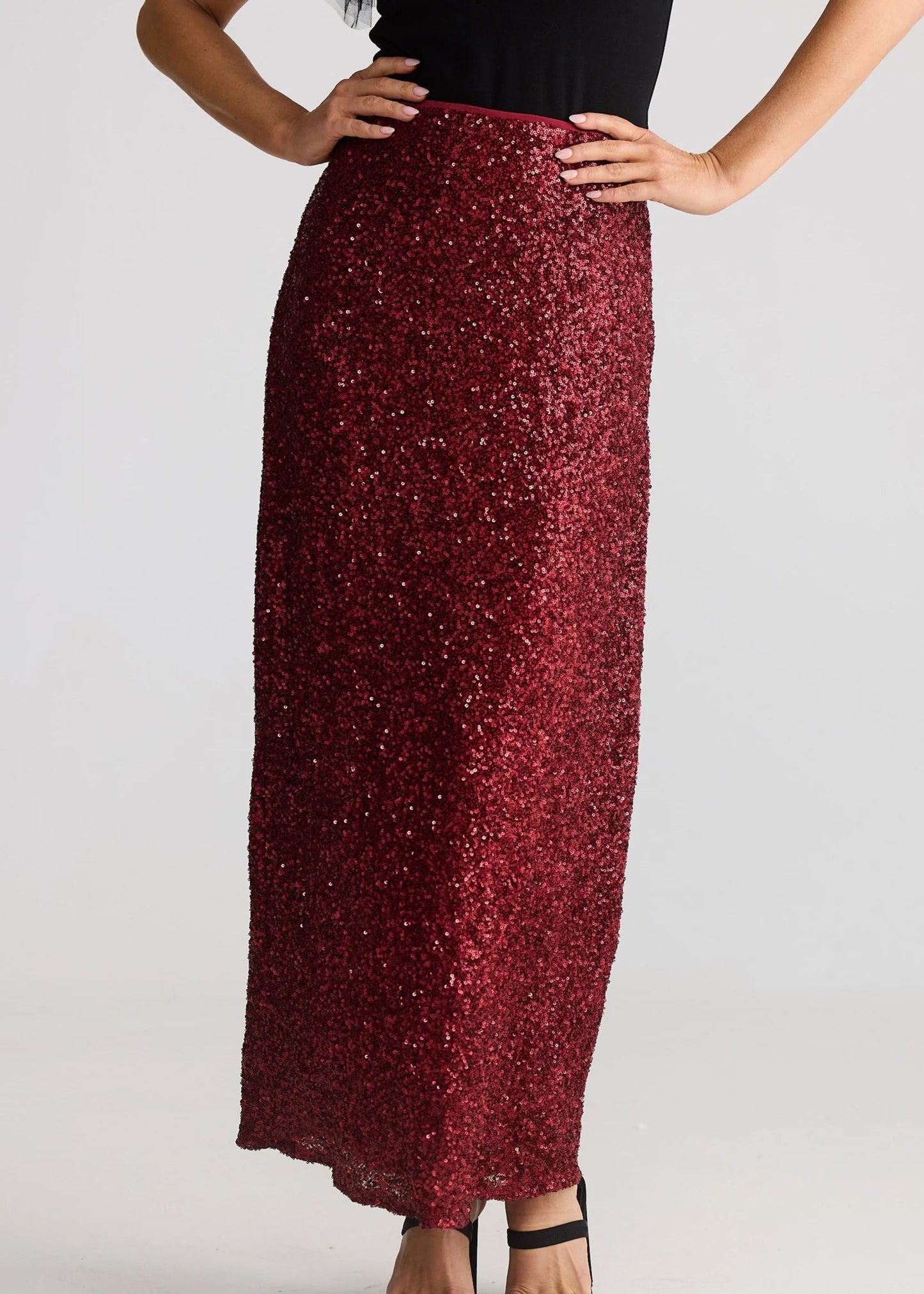 Shari Skirt - Garnet