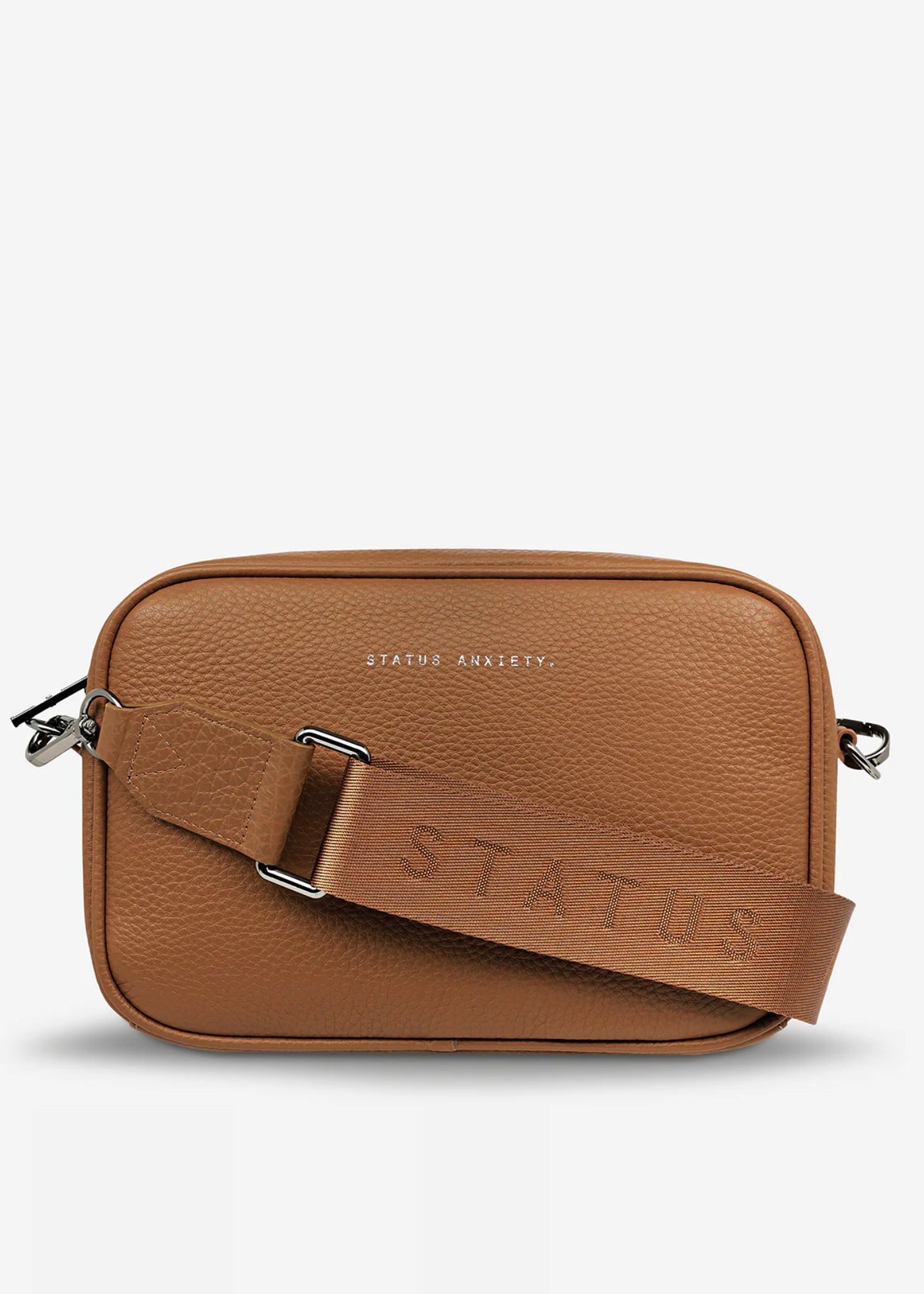 Plunder Bag With Dual Straps - Camel