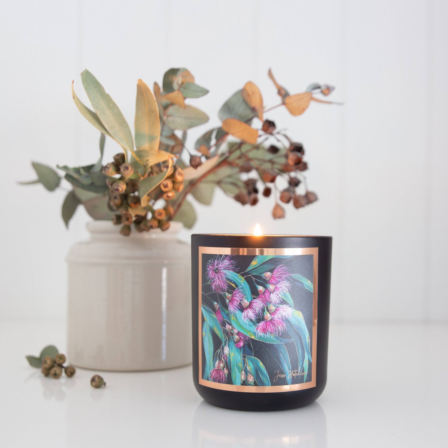 Aroma Pot - 50+hrs Australian artist soy candle - Australian bush