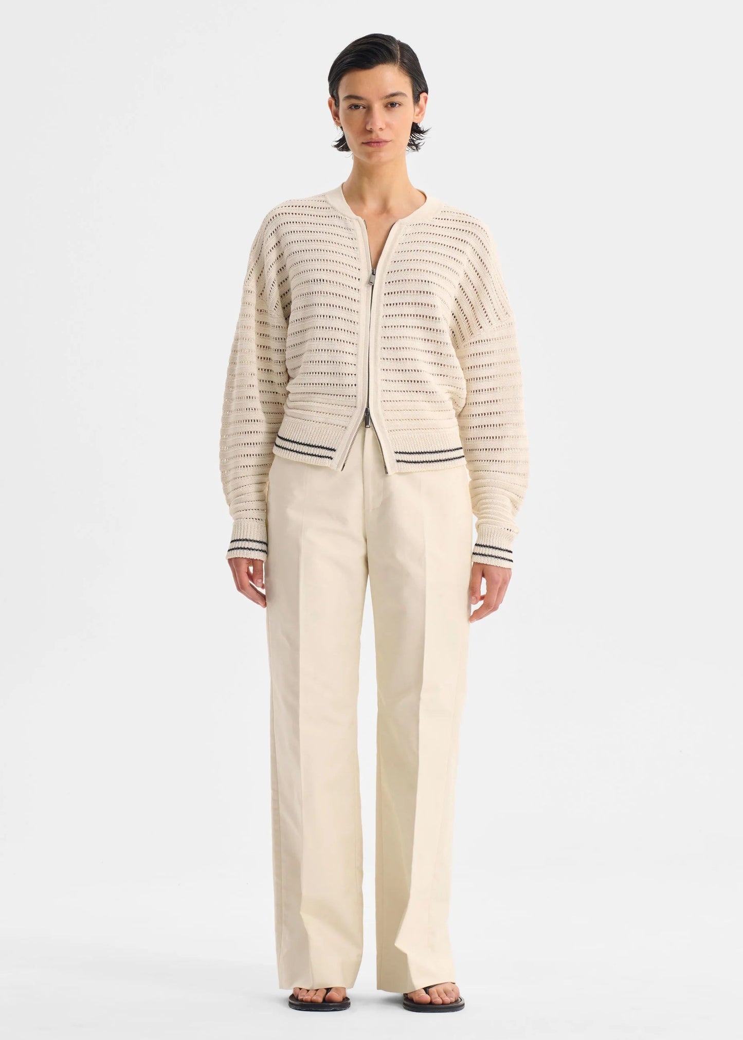Dallas Knit Jacket Milk