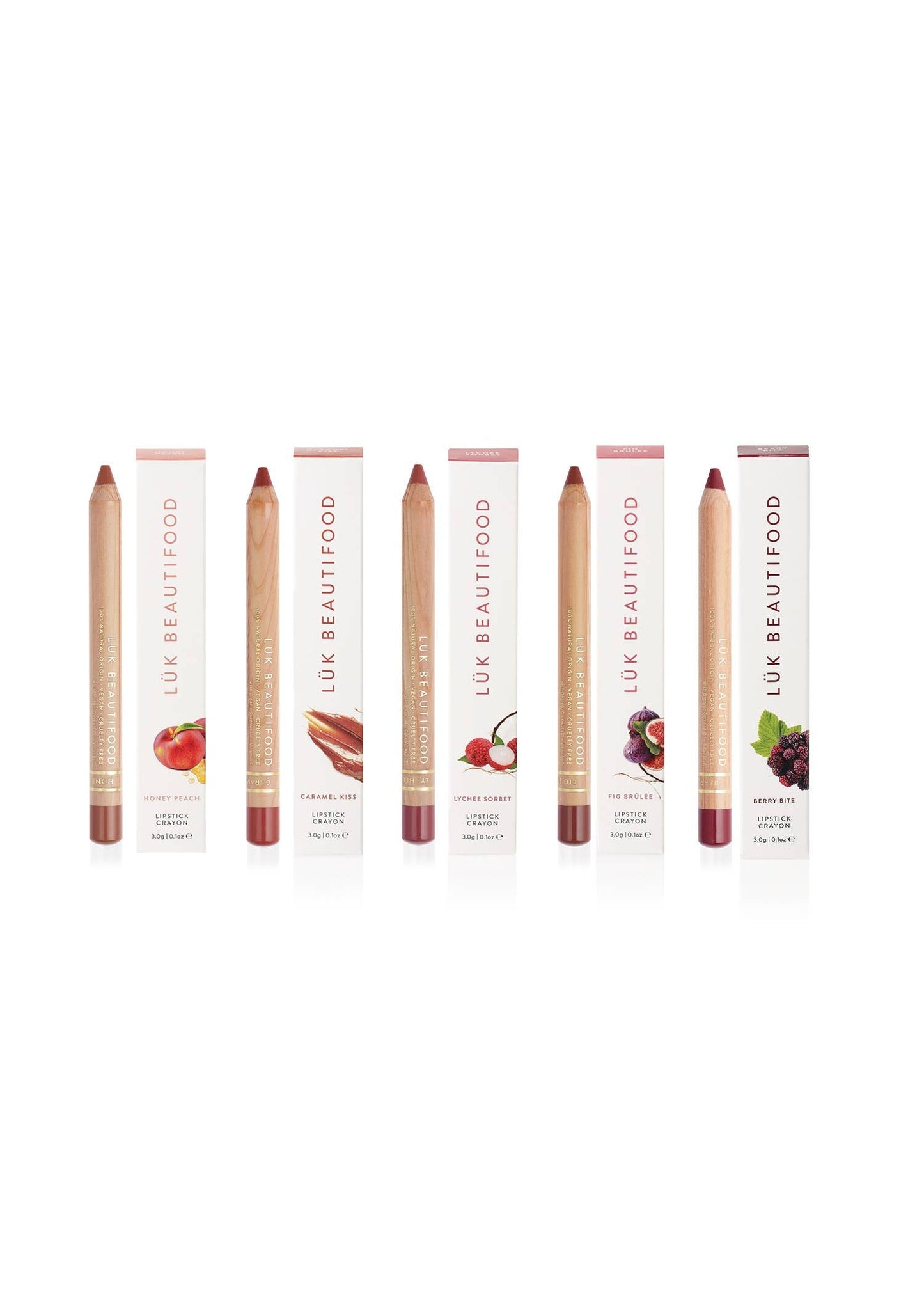 Luk Beautifood - Eco-luxe Lipstick Crayon in Berry Bite