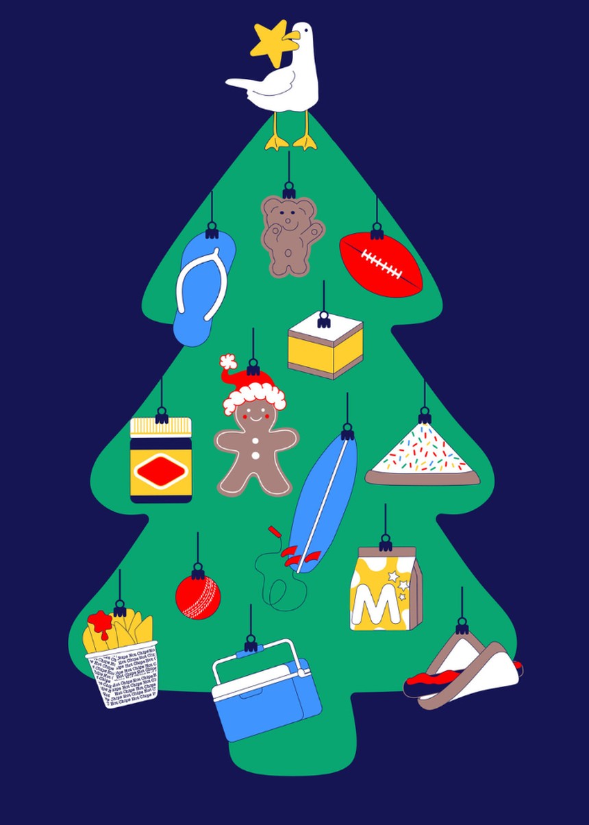 Aussie Tree PJs by Milky, view 6