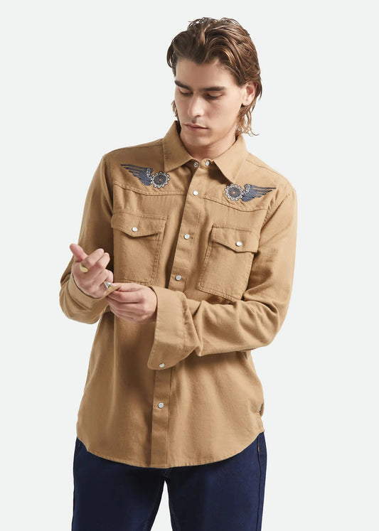 Waylon LW Overshirt - Khaki