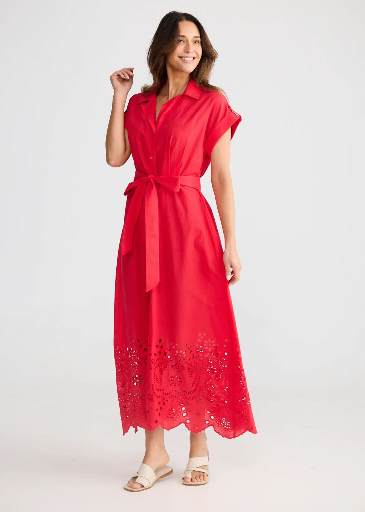 Versailles Dress - Chilli