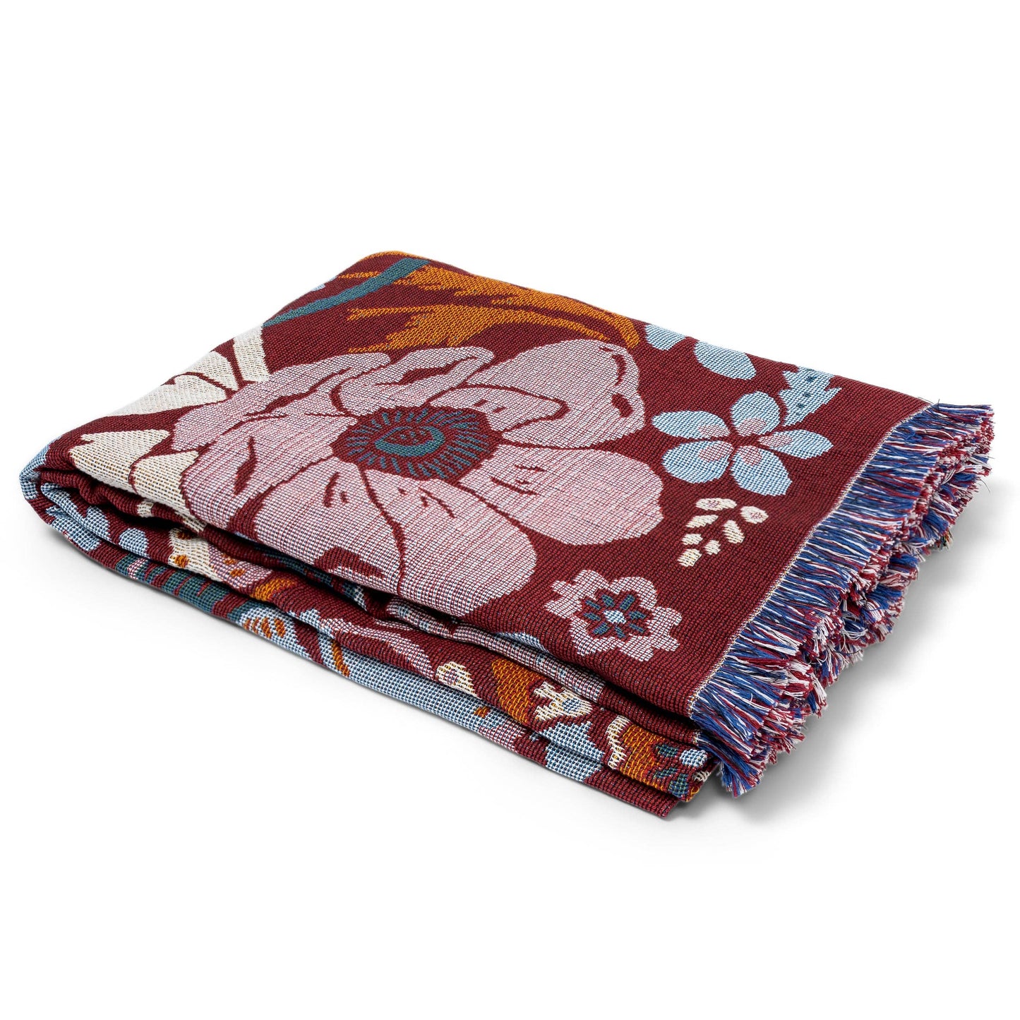 HENDEER - 'Magical Mystery' Woven Picnic Rug/Throw: Regular 130x160cm