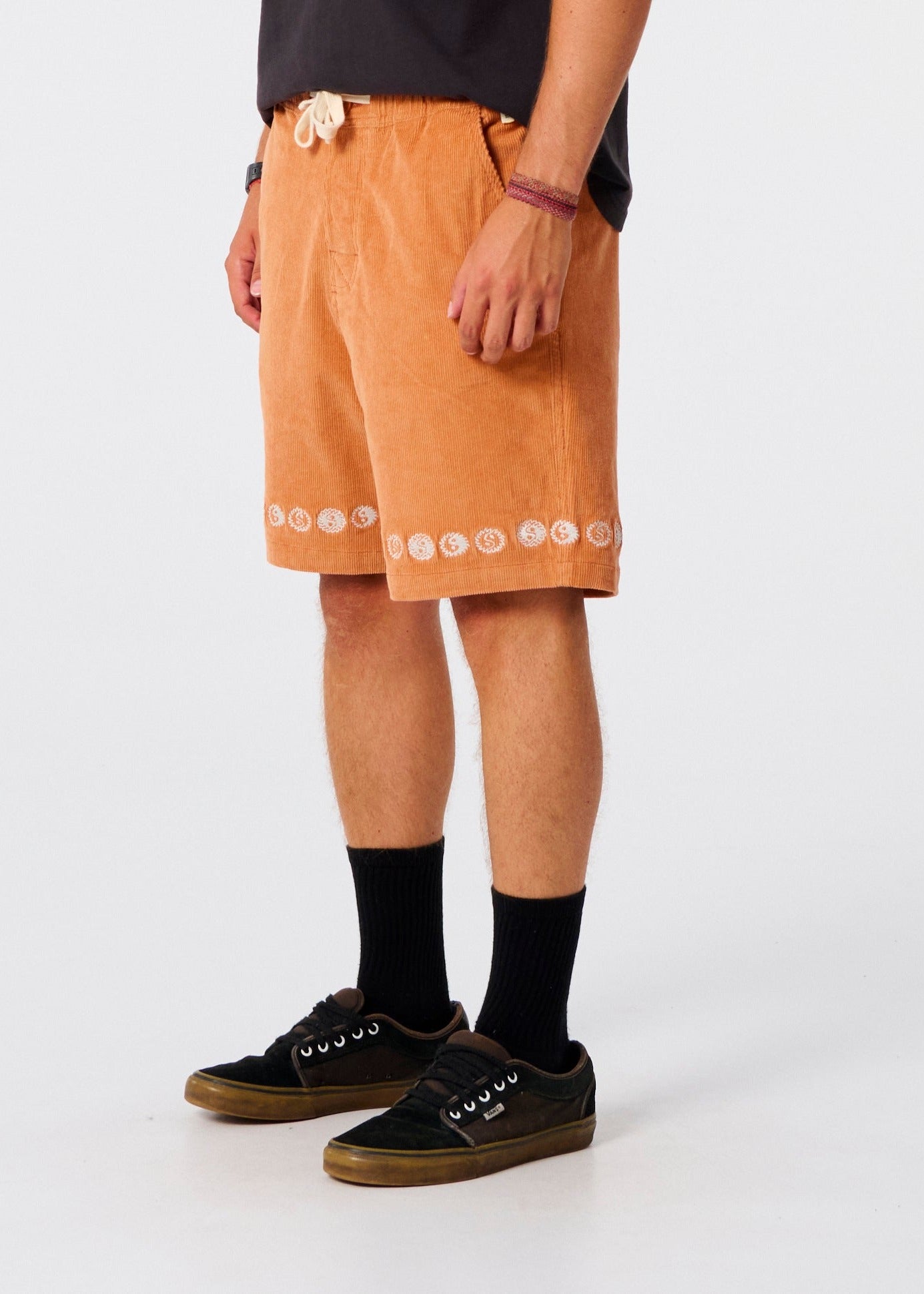 Vin Yang Cord Walkshort - Terracotta - photo 2