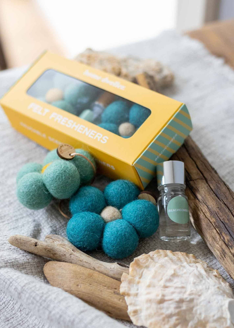 Felt Flower Fresheners - Beachcomber