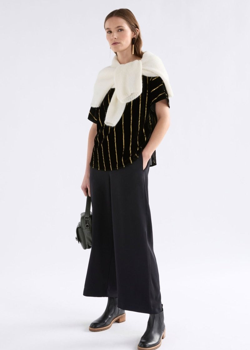 Lumii Top - Black/Gold