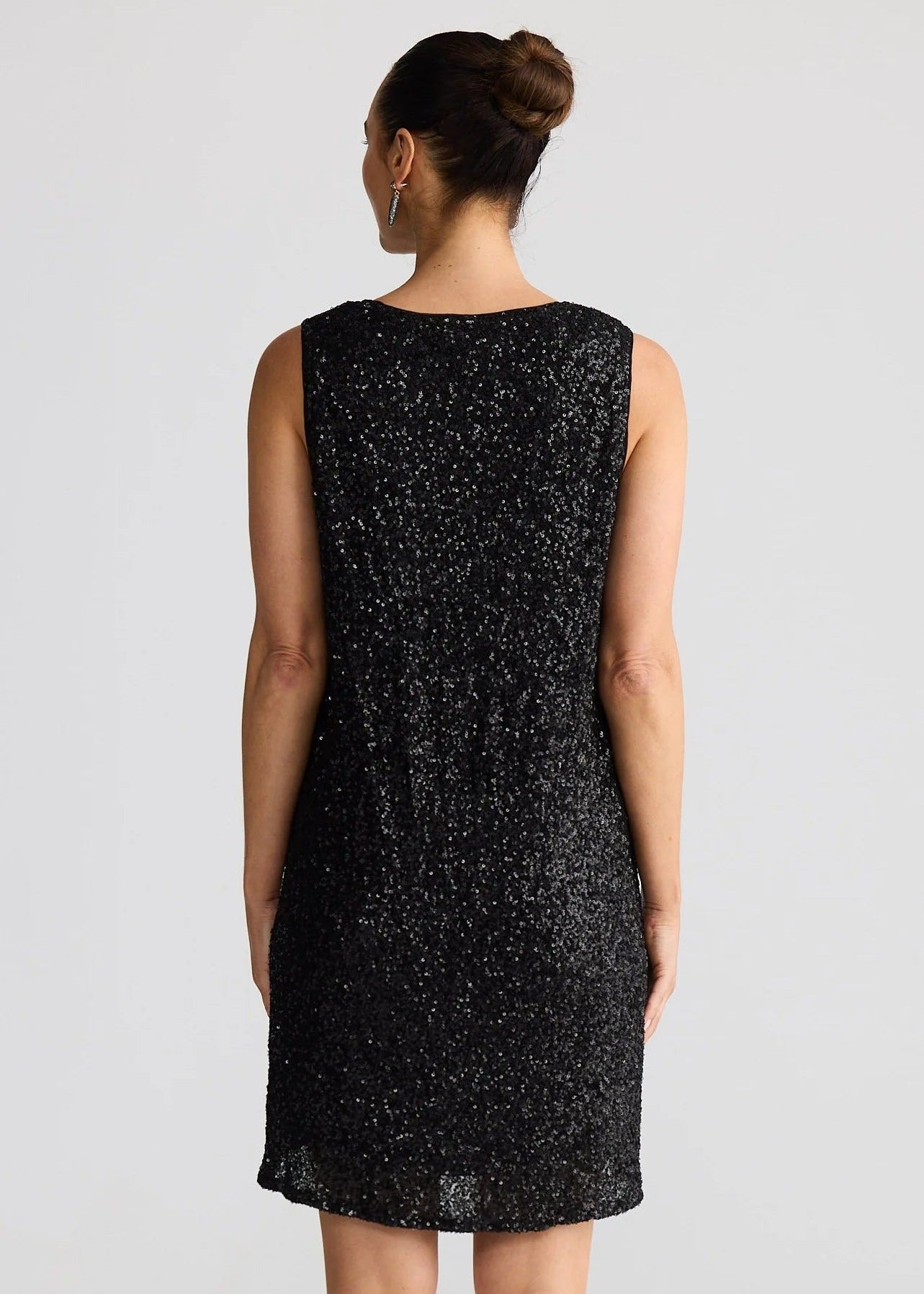 Glitz Swing Dress - Black