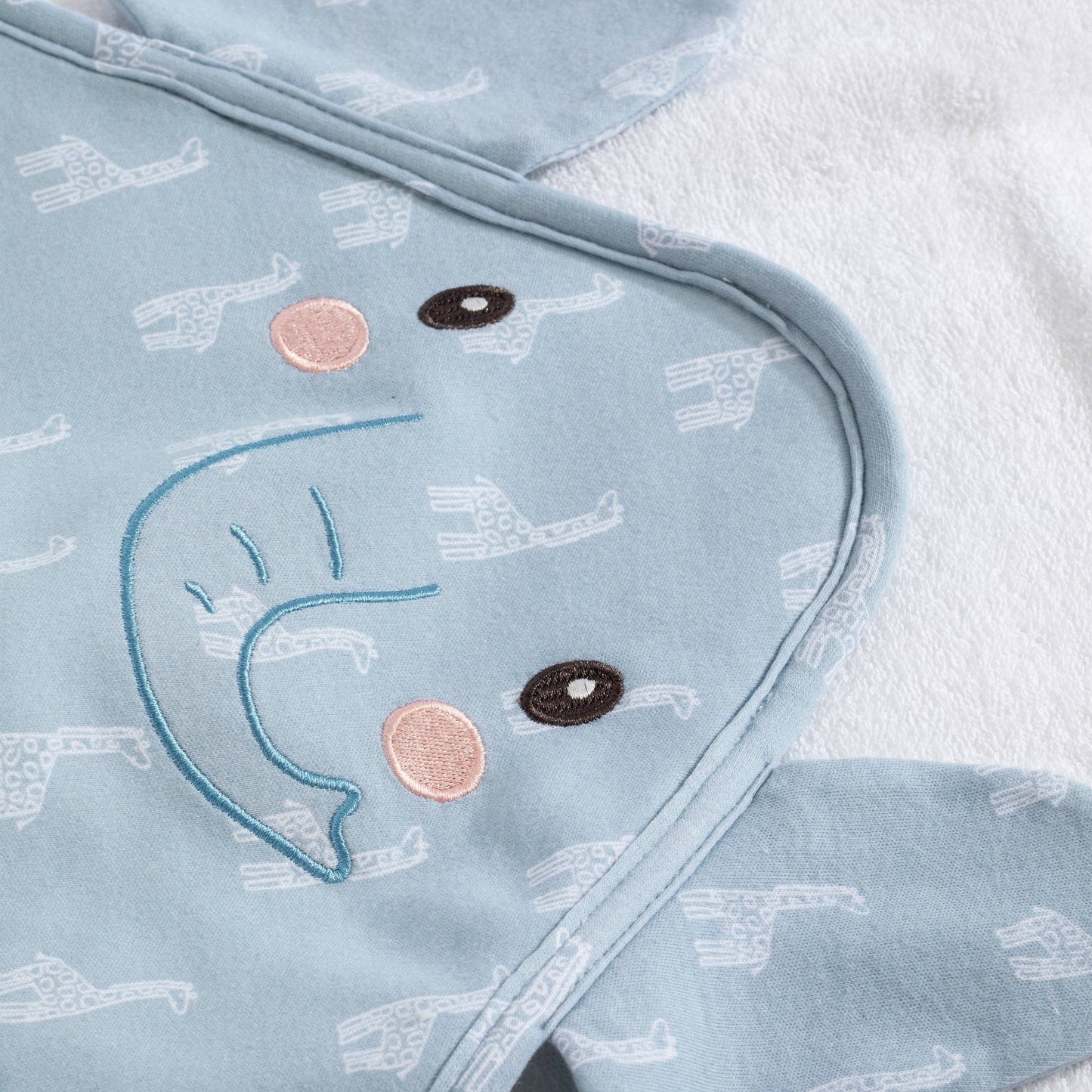 Hooded Towel- Elephant - Wild Safari