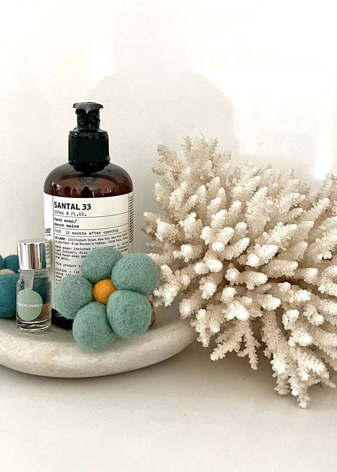 Felt Flower Fresheners - Beachcomber