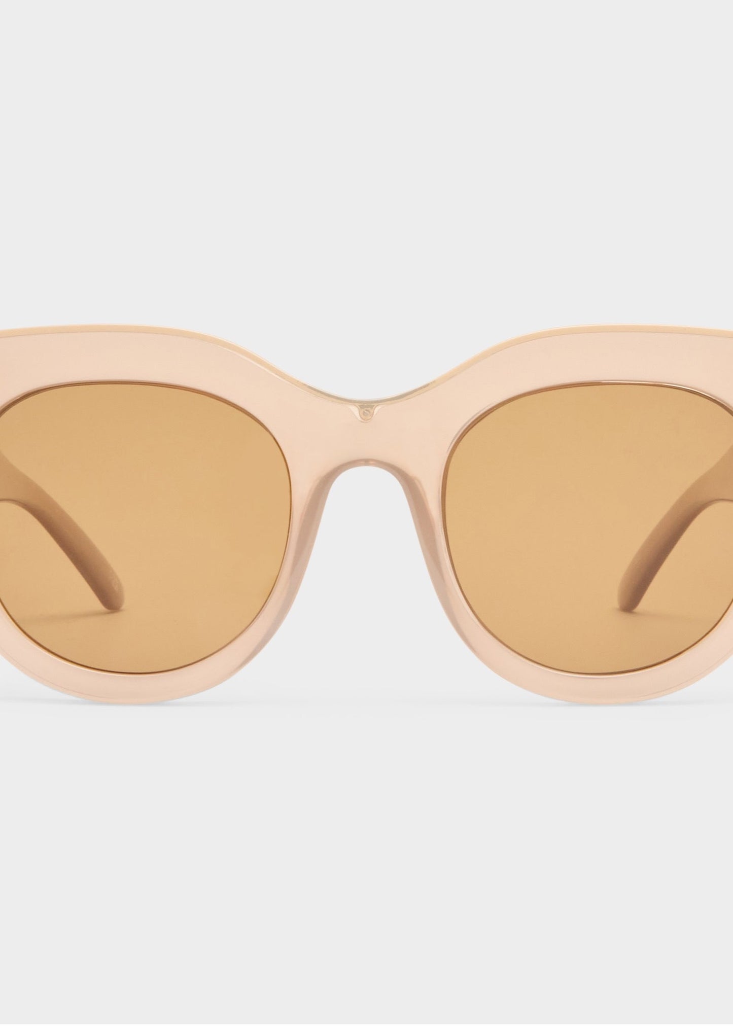 Air Heart Sunglasses - Mink