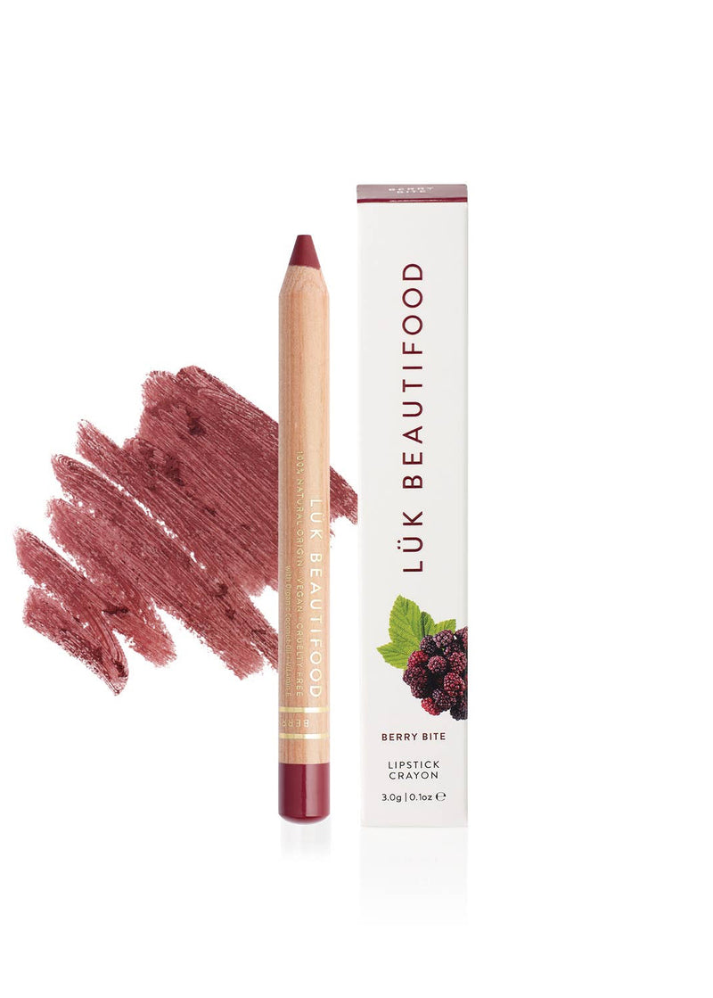 Luk Beautifood - Eco-luxe Lipstick Crayon in Berry Bite
