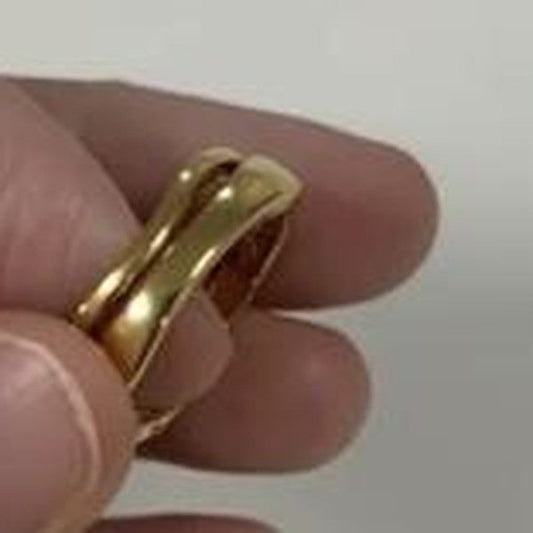 Double Wave Ring - Gold