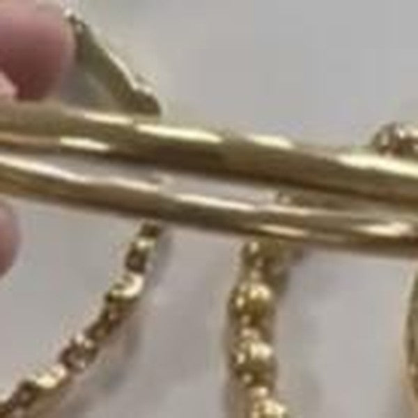 Smooth Gold Cuff - Gold