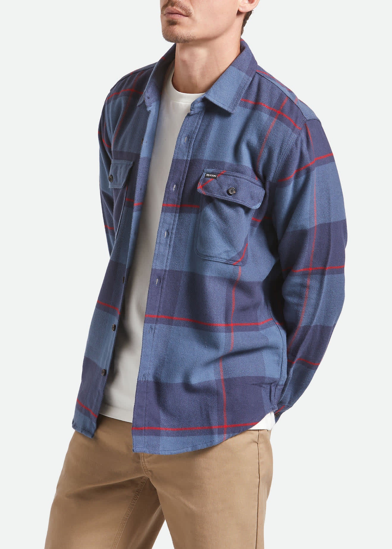 Bowery Flannel - Bering Sea / Mood Indigo / Adrenal