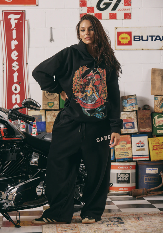 The Brenda Energy Hoodie - Black