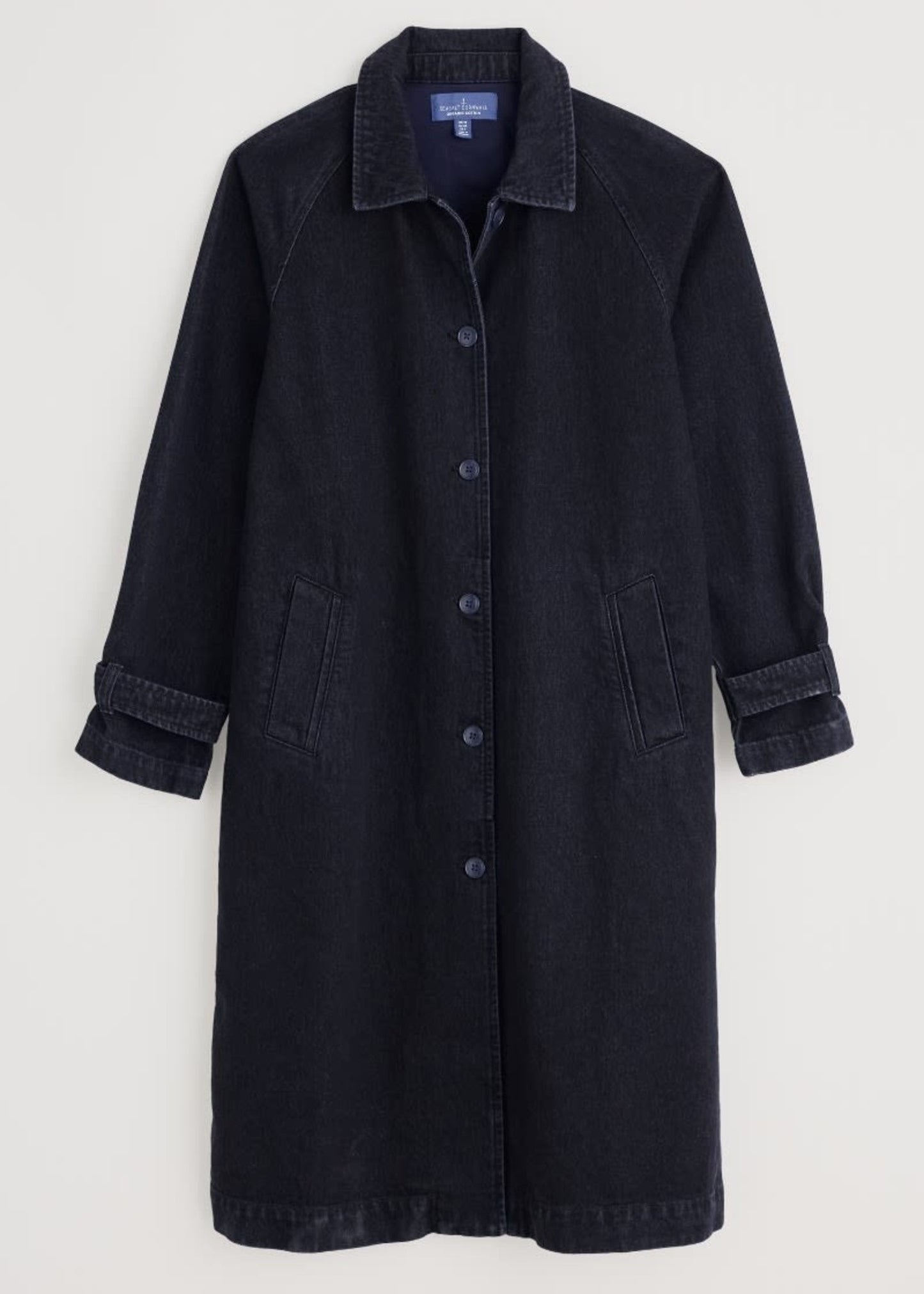 Seasalt Boscastle Mac - Inkwell Overdye High Twist