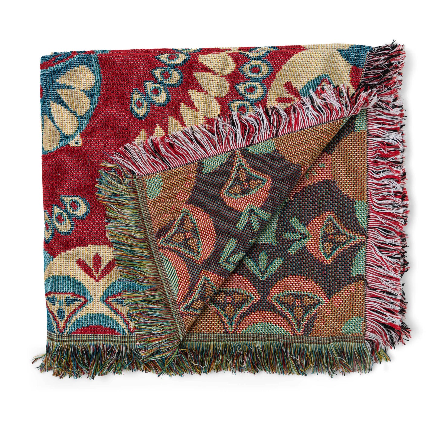HENDEER - 'You'll Be Mine' Woven Picnic Rug/Throw: Large 170x200cm