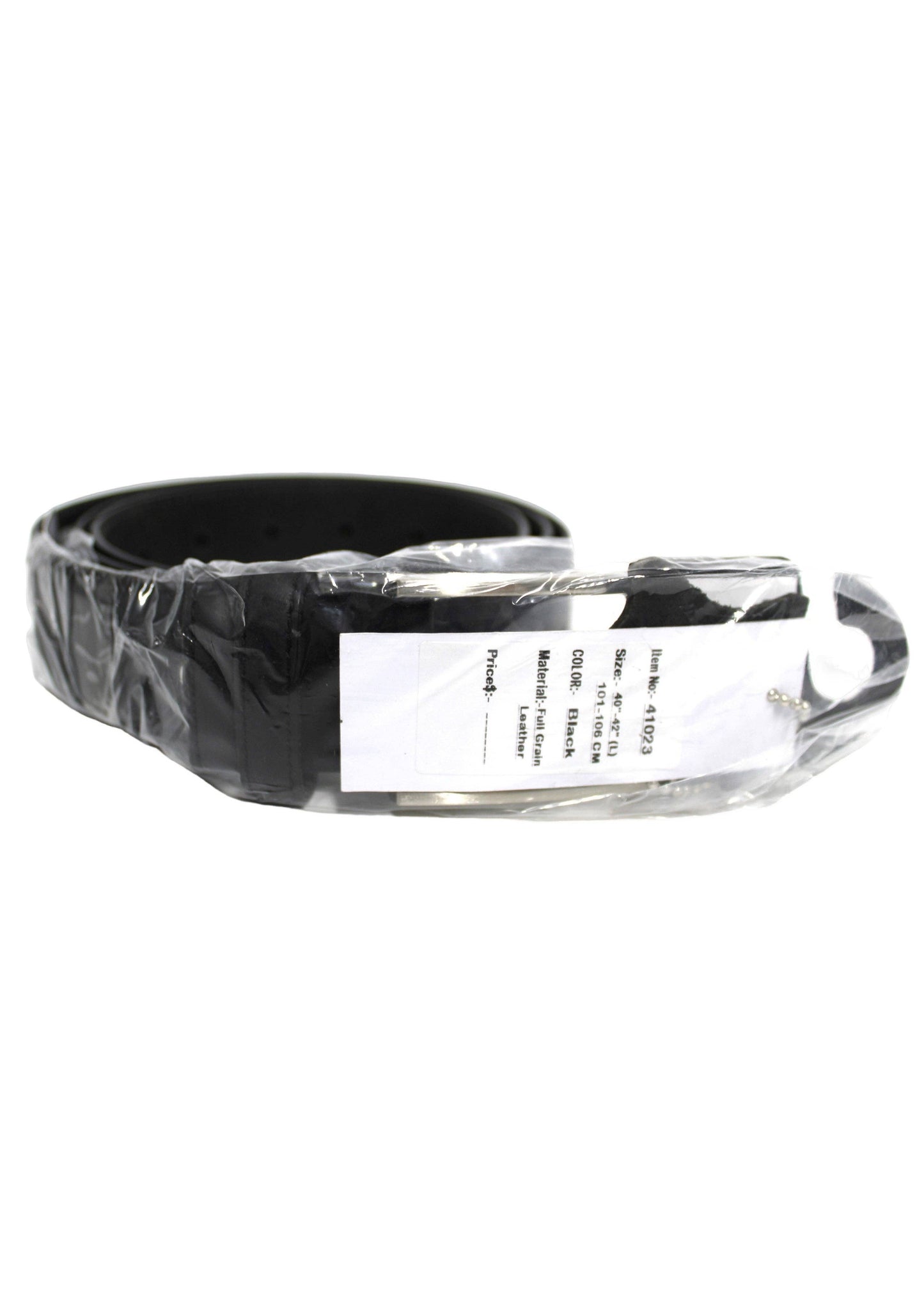 Genuine Leather Quality Men’s Belt - Black 34 Inches