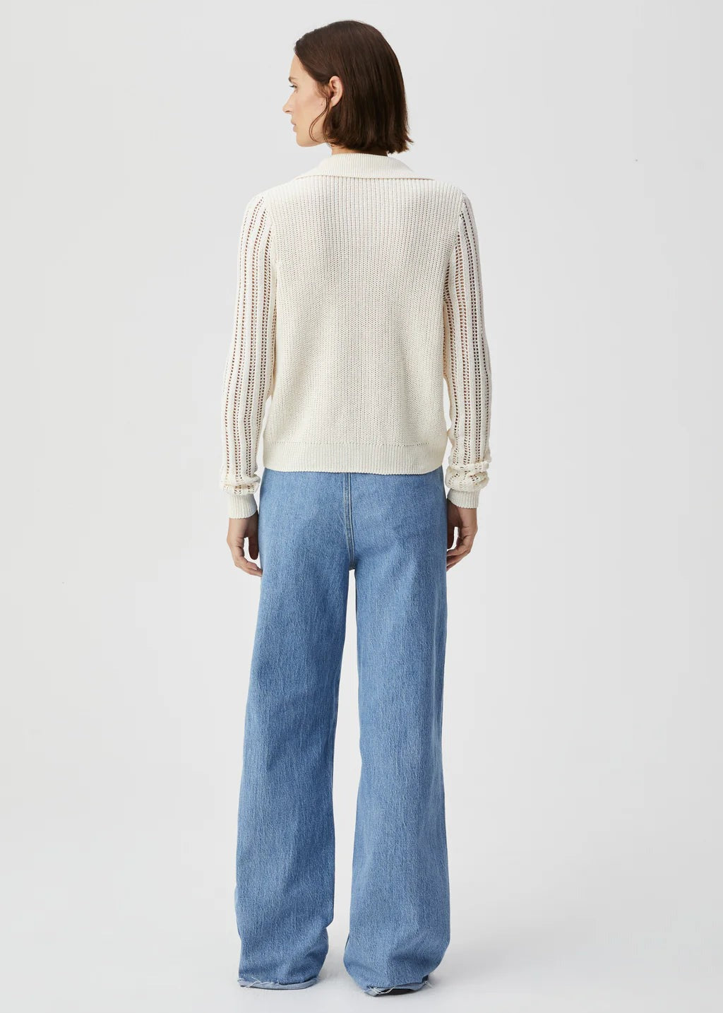 Byron Knit Cardigan - Milk