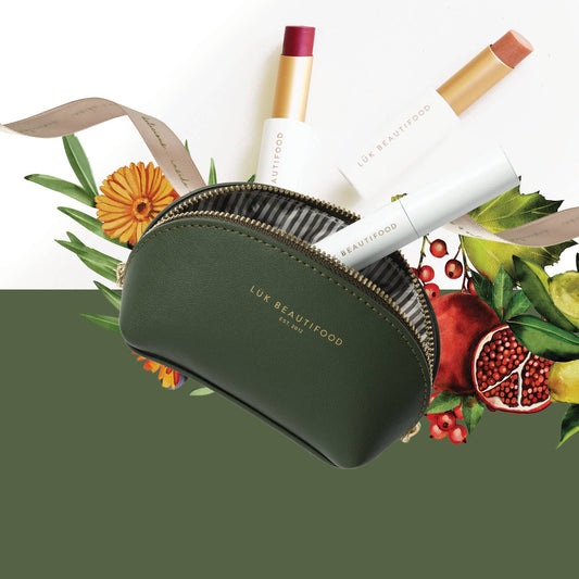 LÜK BEAUTIFOOD [🇦🇺 AUS + USA🇺🇸] - GWP OFFER Free Lipstick Purses [HOLIDAY 2025 CHRISTMAS]