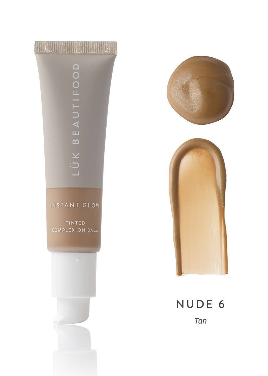 Luk Beautifood - NUDE 6 (Tan) - Instant Glow Tinted Complexion Balm 30ml