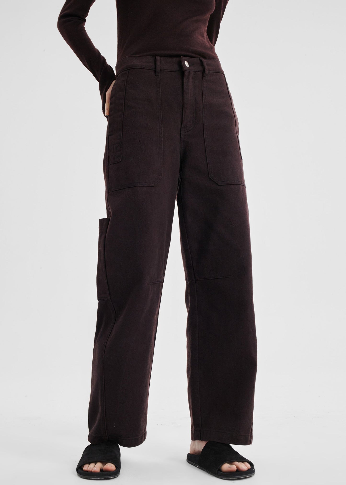 Jensen Denim Cargo Jean - Espresso