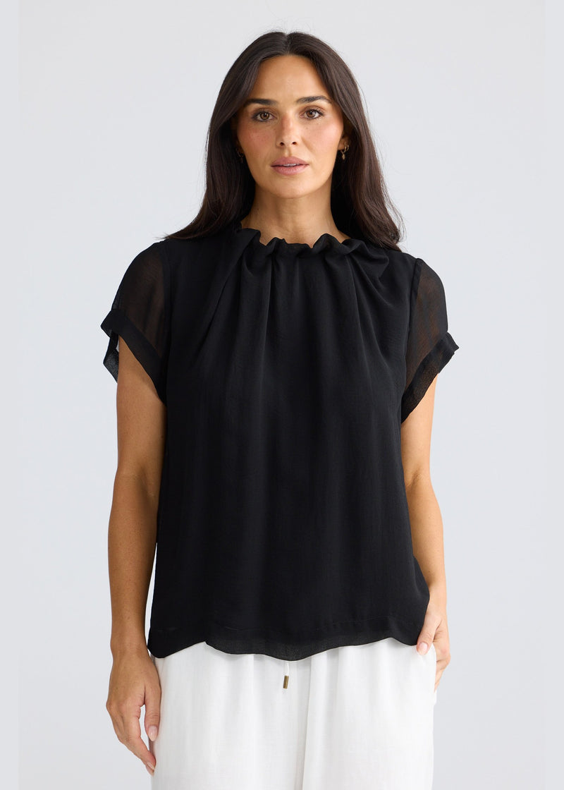 Carina Blouse - Black