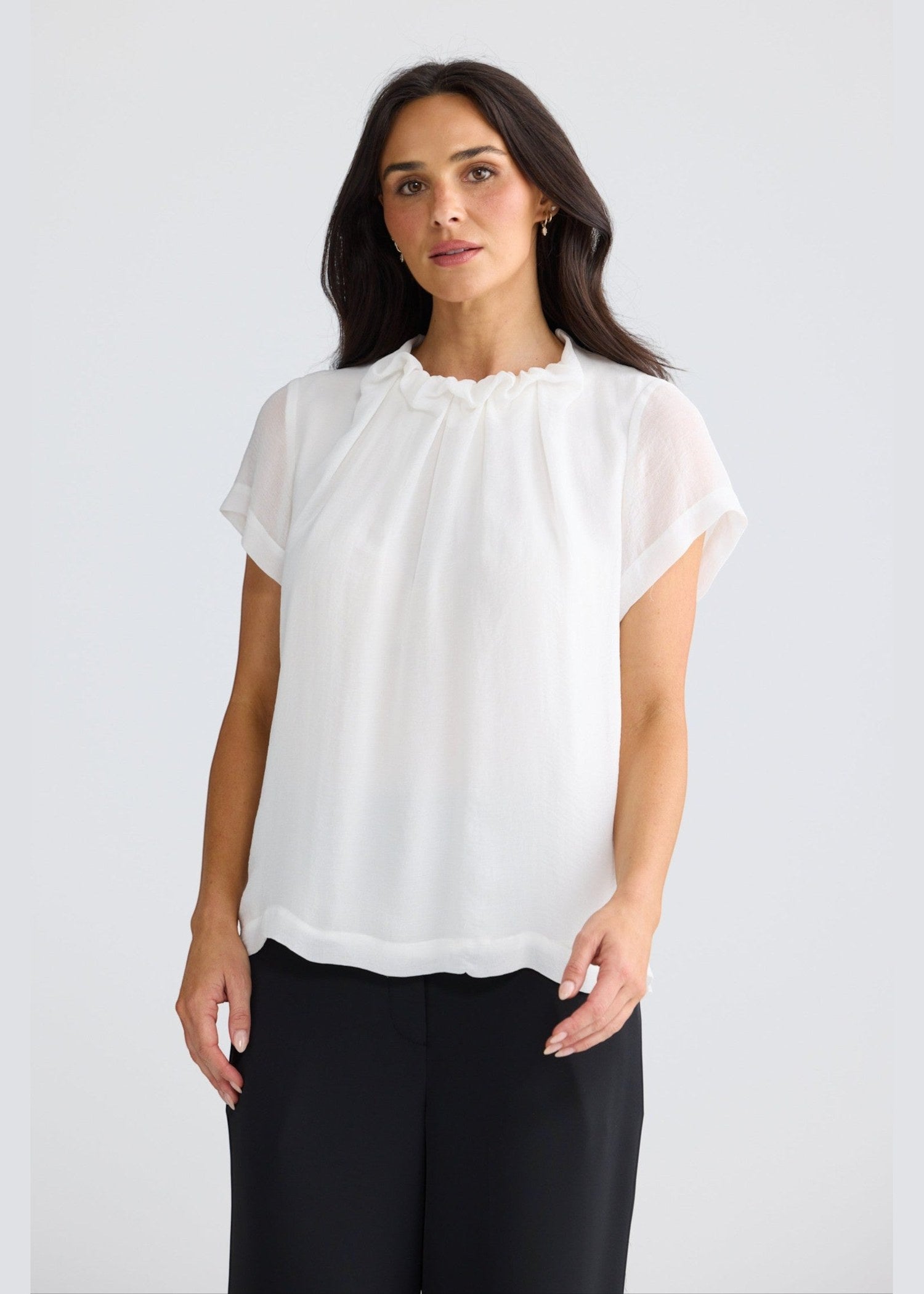 Brave and True Carina Blouse - White