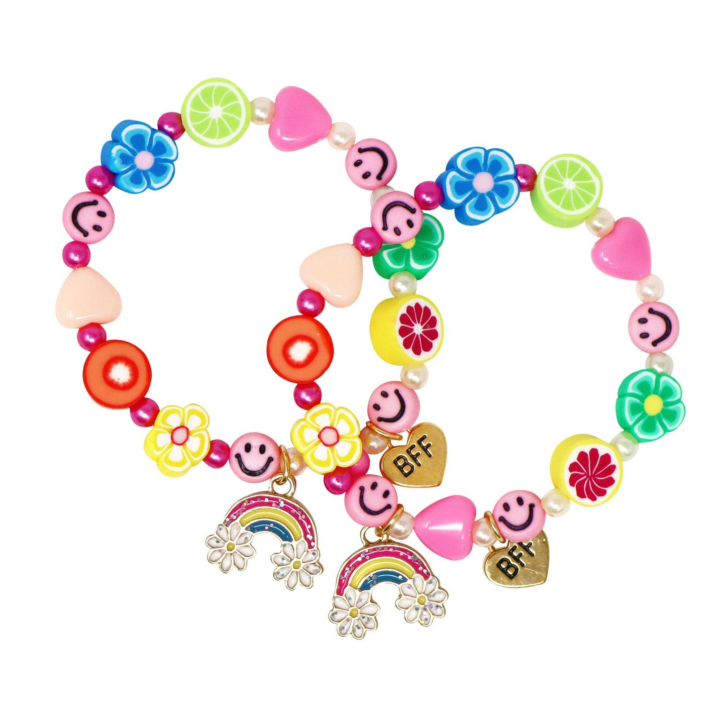 Pink Poppy - BFF Bracelets Set - (Pack Size: 6)