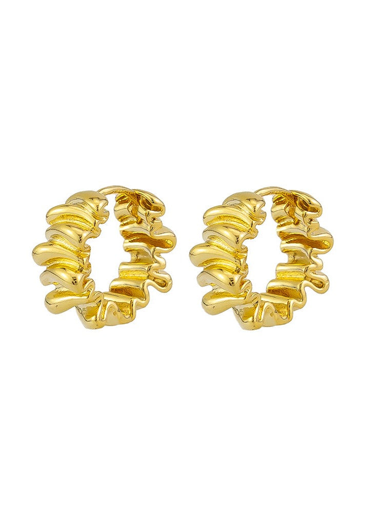 April Hoops - Gold