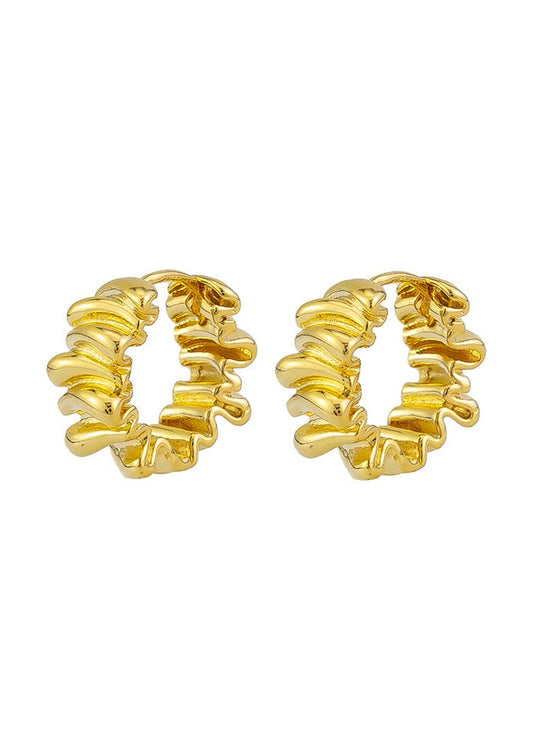 April Hoops - Gold