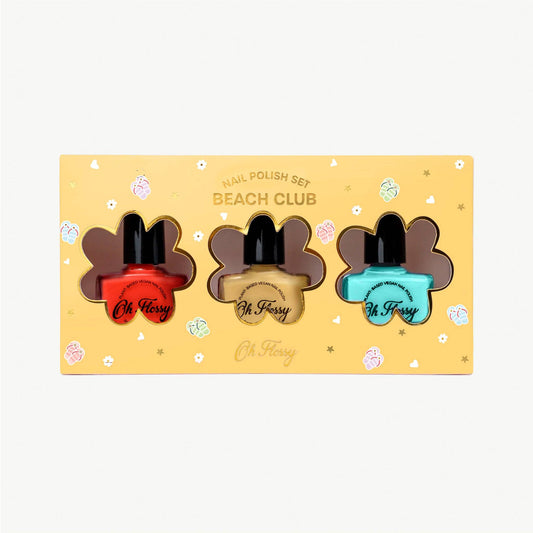 Oh Flossy - Oh Flossy Beach Club Nail Polish Set