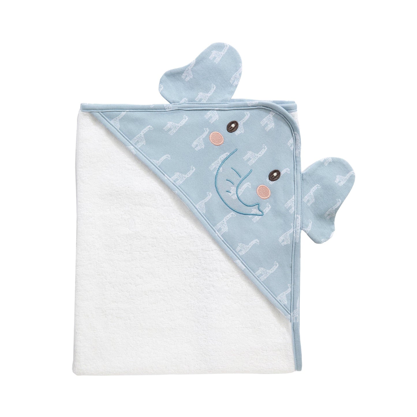 Hooded Towel- Elephant - Wild Safari
