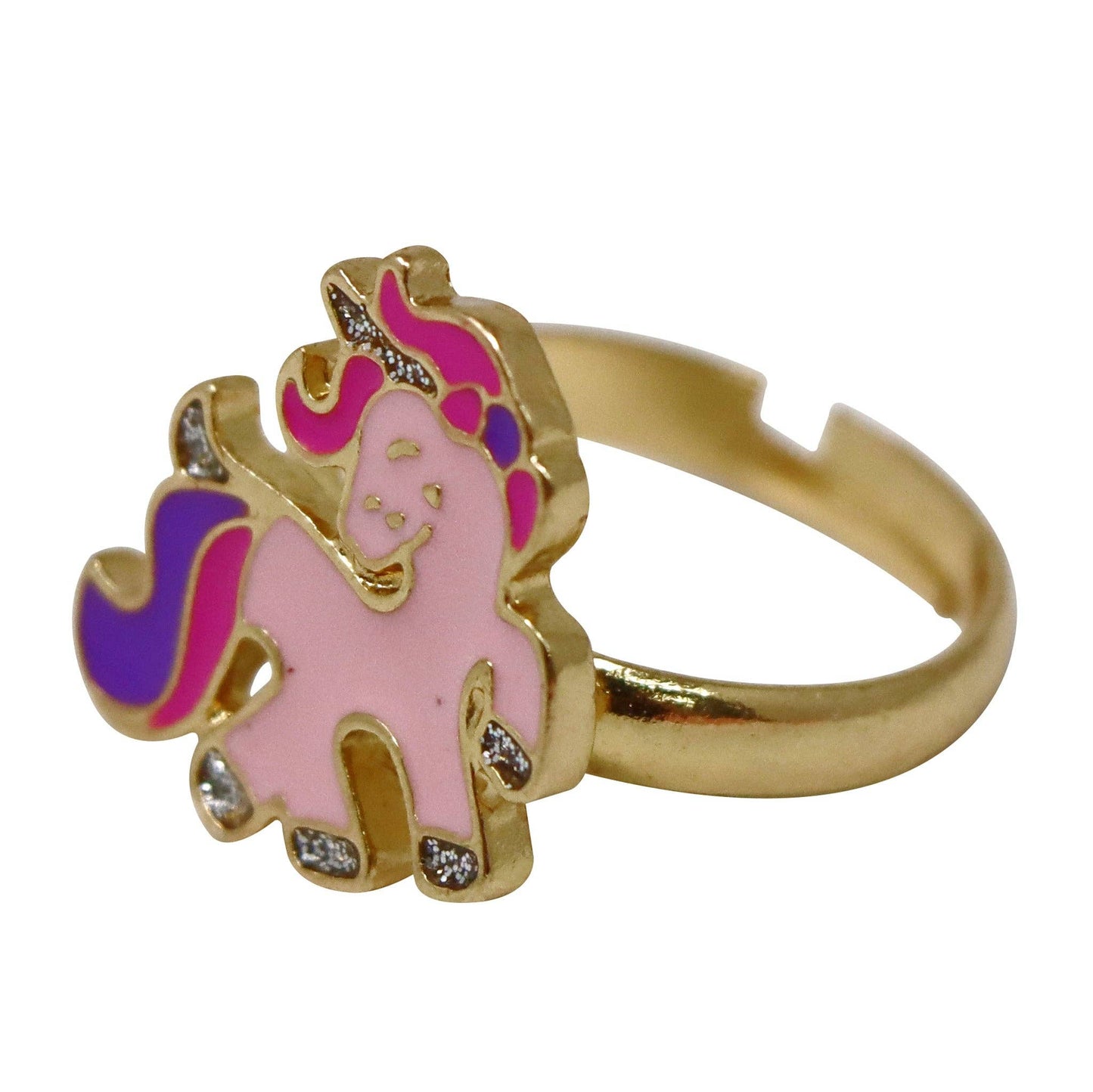 Pink Poppy - Rainbow Fantasy Rings - (Pack Size: 24)