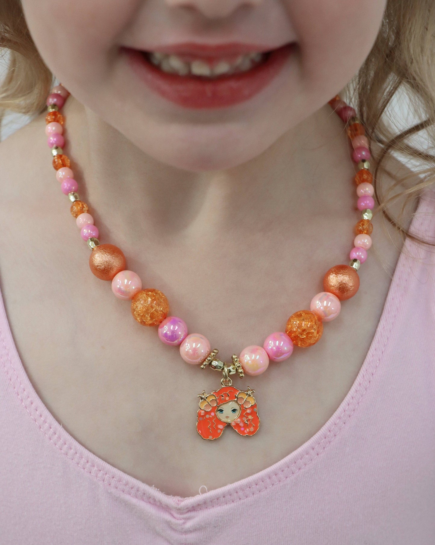 Pink Poppy - Emma Memma Necklace and Bracelet Set - (Pack Size: 6)