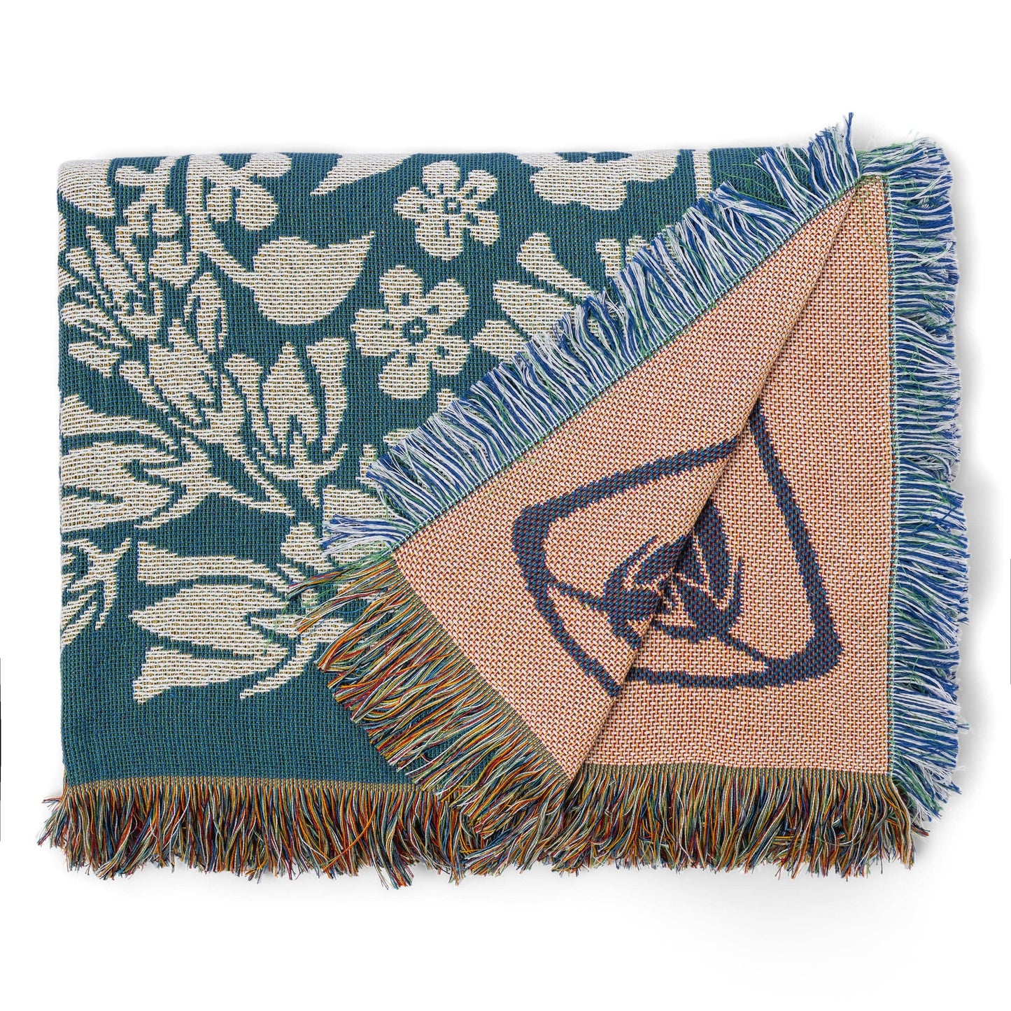 HENDEER - 'Across the Universe' Woven Picnic Rug/Throw: Regular 130x160cm