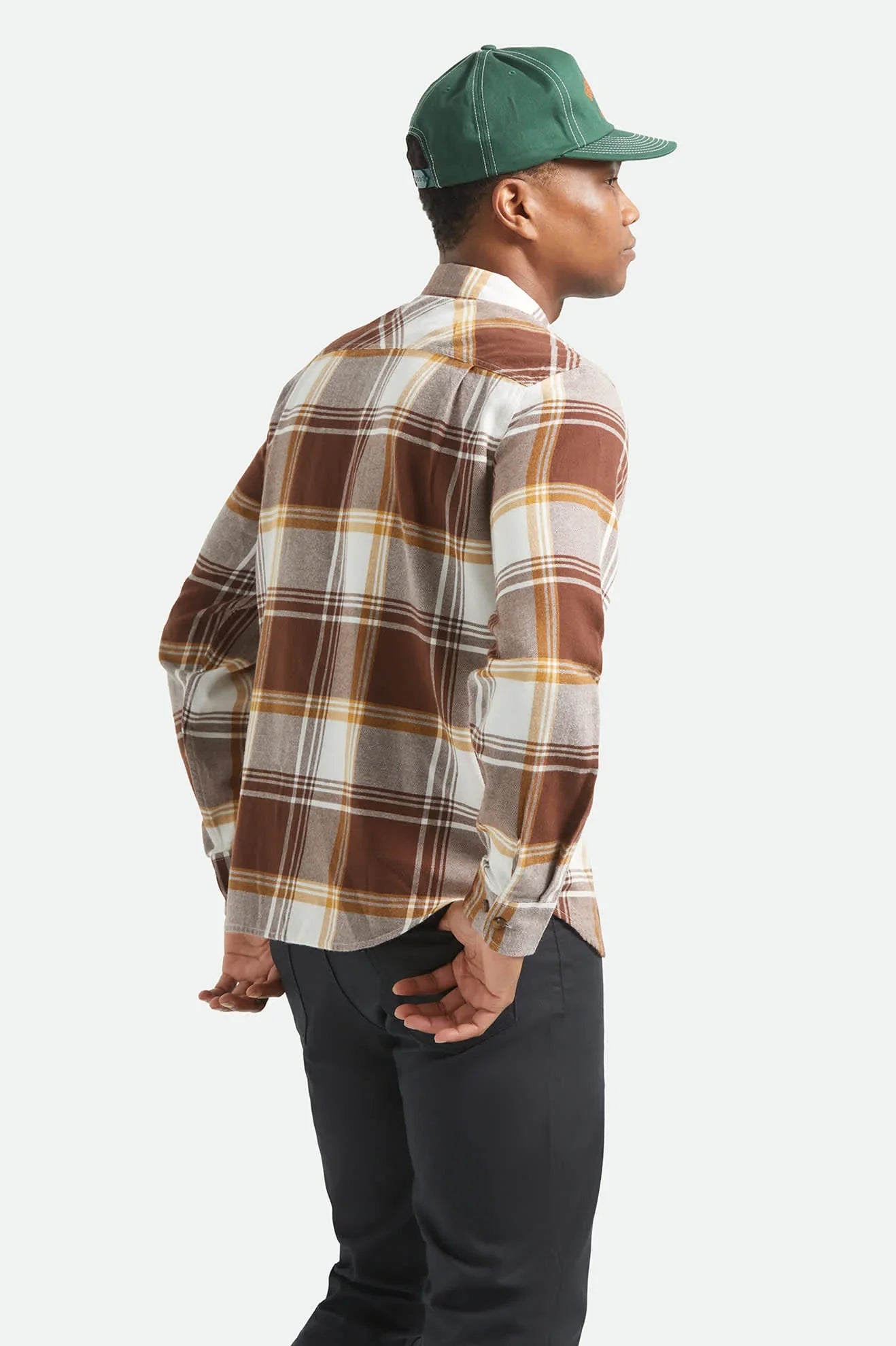 Bowery LW Ultra Flannel - Chocolate White