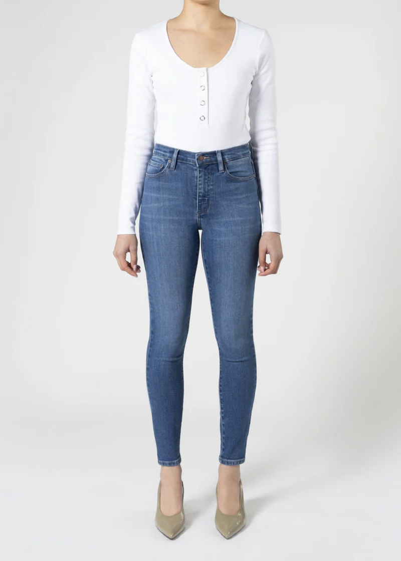 Cult Skinny Ankle Jean  - Icon Blue