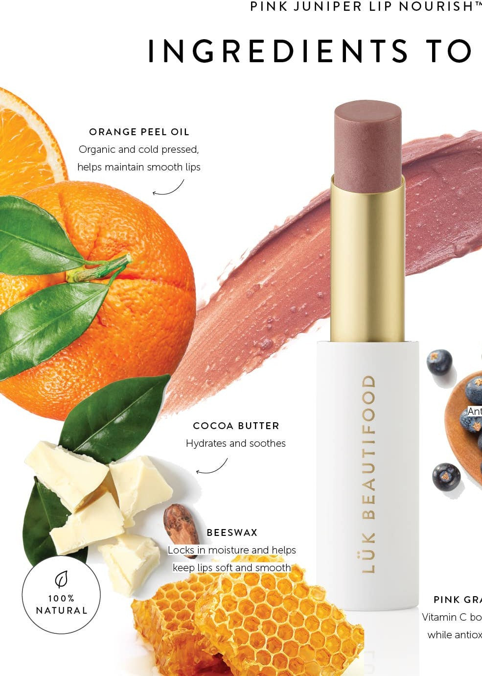 Lip Nourish Lipstick - Pink Juniper