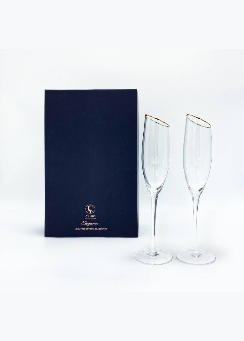 CLINQ - Elegance Champagne Flutes