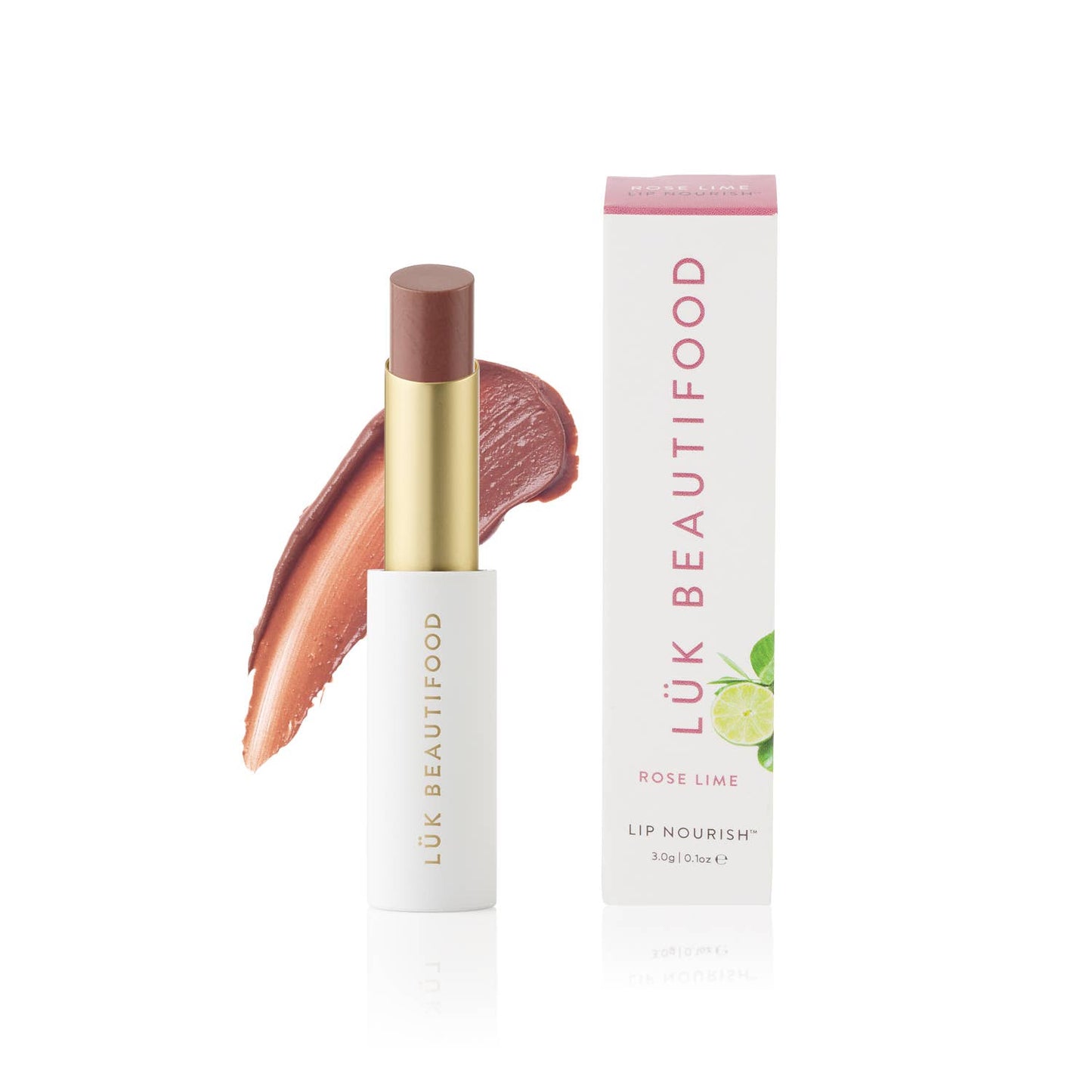 Luk Beautifood - QUICK SHOP 14 Lip Nourish™ Natural Lipstick Shades: Peach Melon