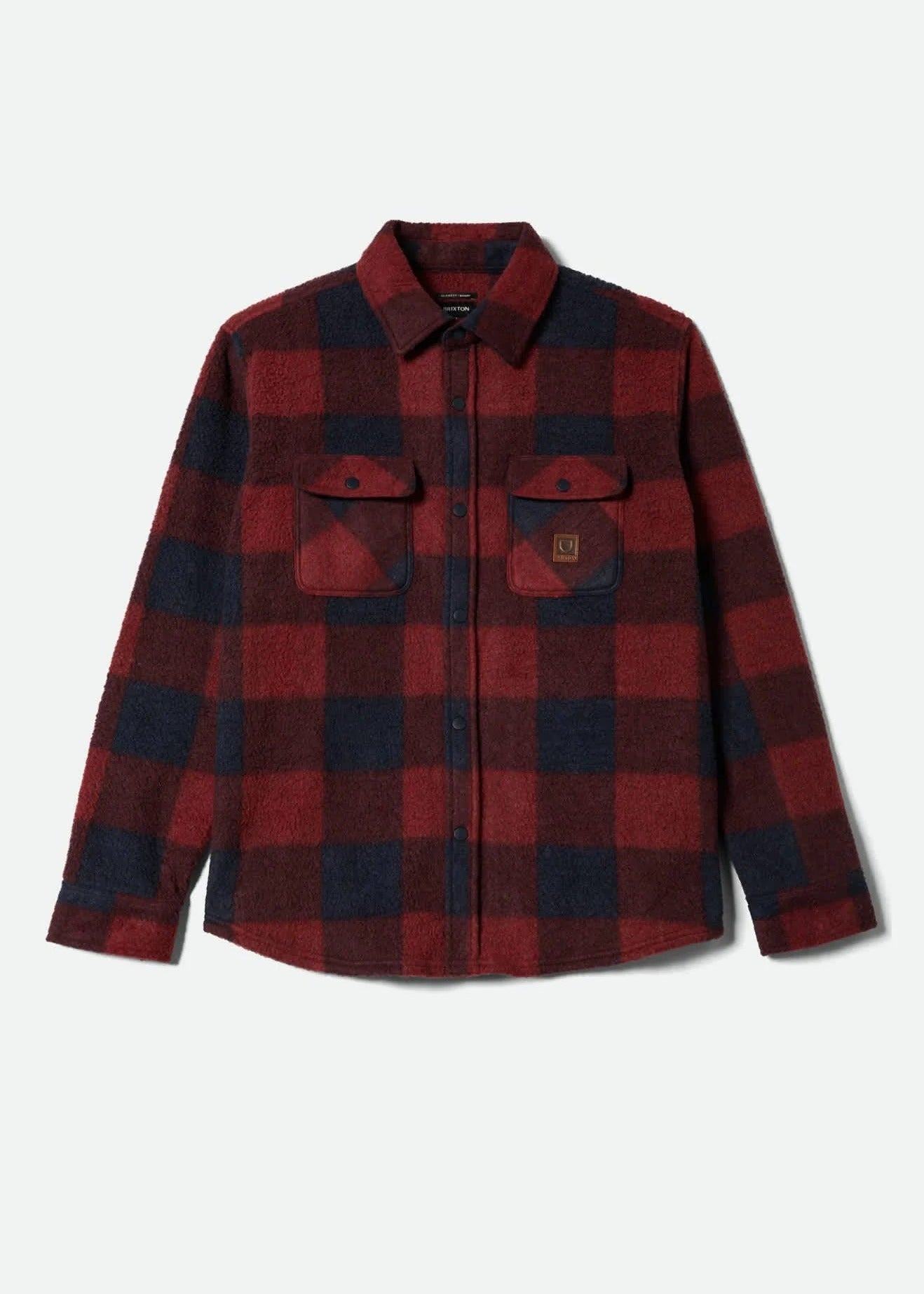 Bowery L/S Arctic Stretch Fleece - Adrenaline Rush / Mood Indigo PL