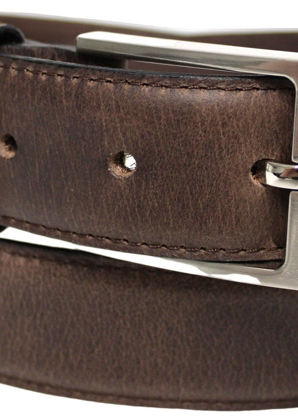 Genuine Leather Quality Men’s Belt - Black 34 Inches