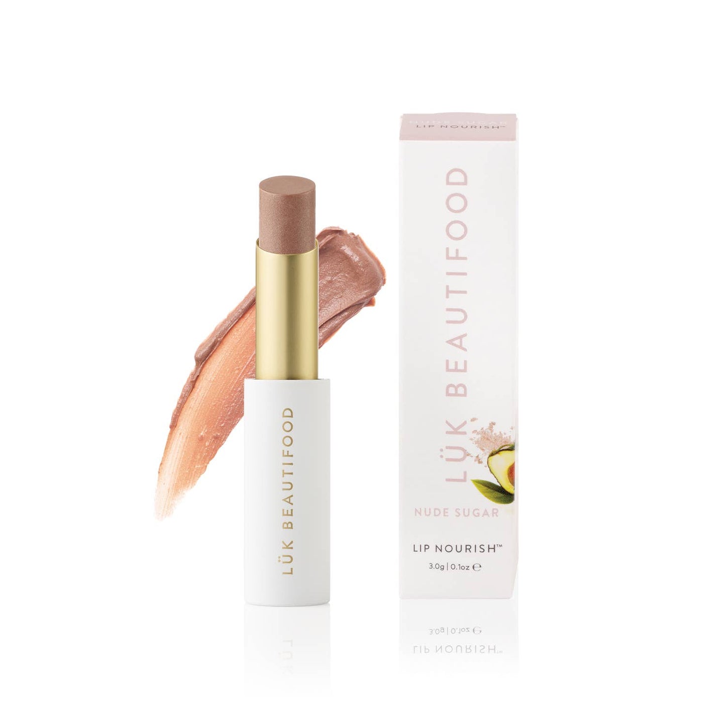 Luk Beautifood - QUICK SHOP 14 Lip Nourish™ Natural Lipstick Shades: Peach Melon