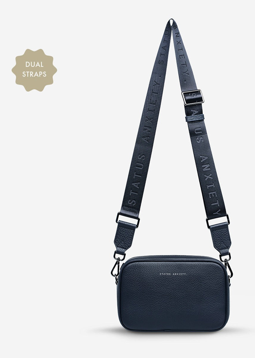 Plunder Bag With Dual Straps - Midnight Blue