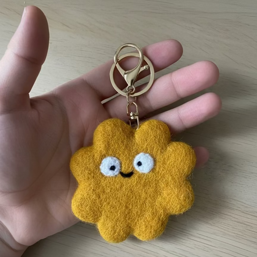 Home Dweller - Feel-Good Fuzzy Friend Bag Charm | Keyring